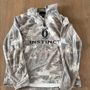 Cabela's Instinct Camouflage Half-Zip Hoodie